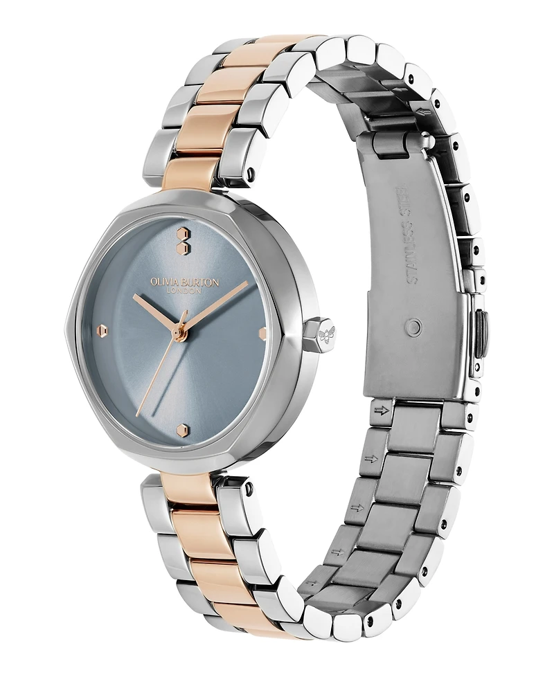 Olivia Burton Women's Dimension Two-Tone Bracelet Watch, 32mm
