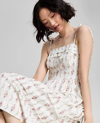And Now This Women's Printed Tiered Midi Dress, Exclusively at Macy's