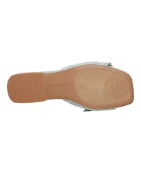 Easy Spirit Women's Girly eFlex Knotted Bow Dress Sandals