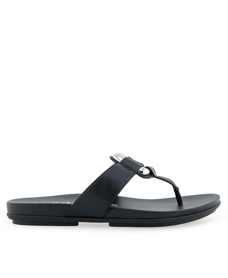 Aerosoles Women's Fallon Round Toe Thong Sandals