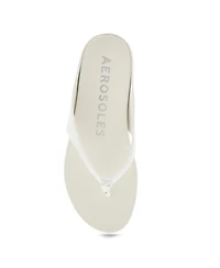 Aerosoles Women's Fisher Round Toe Thong Sandals