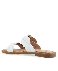 Aerosoles Women's Colette Round Toe Slide Sandals