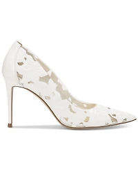 Jessica Simpson Women's Erinia Cutout Floral Pumps