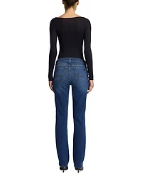 7 For All Mankind Women's Kimmie Straight-Leg Jeans