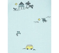 Carter's Baby Boys Cotton Short-Sleeve Bodysuits, Pack of 5