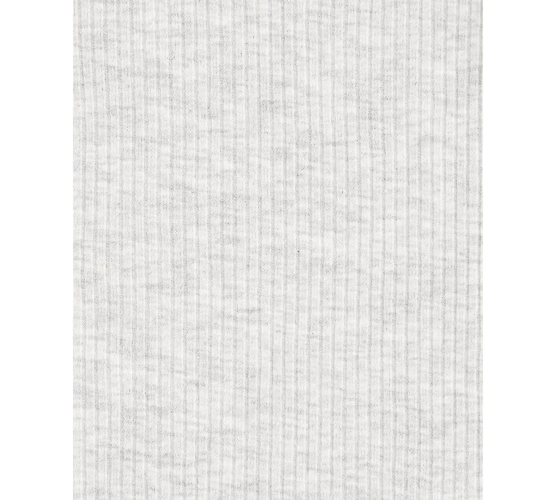 Carter's Baby Short-Sleeve Ribbed Cotton Bodysuits, Pack of 5