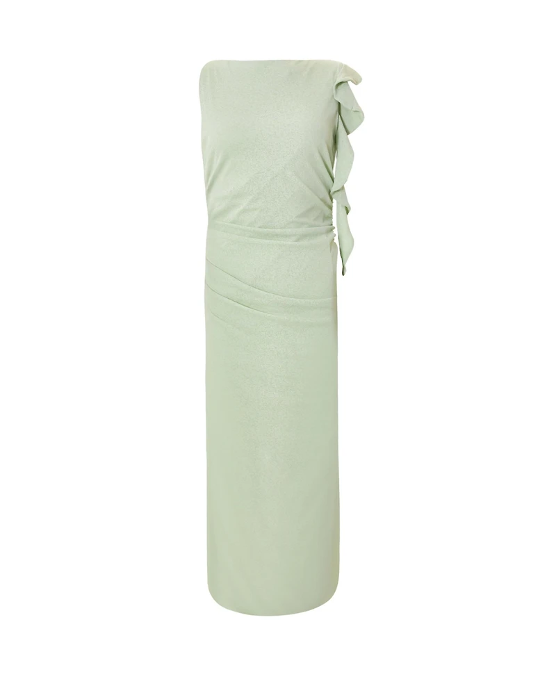 Quiz Women's Jersey Frill Detail Midi Dress
