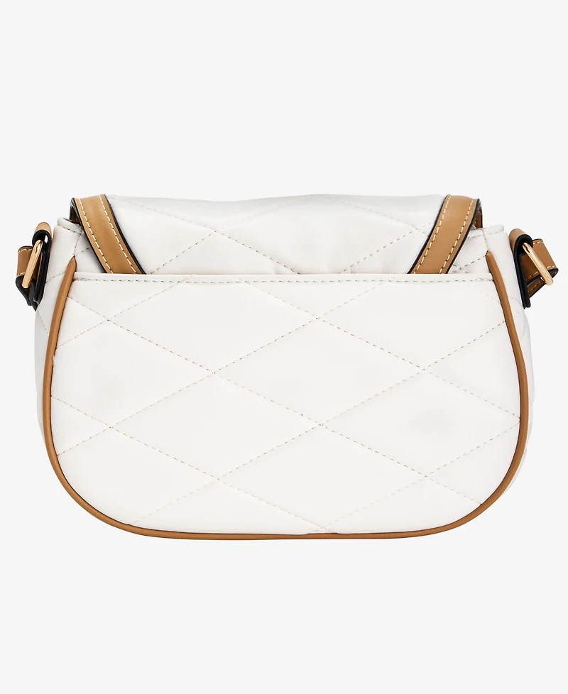 Giani Bernini Small Quilted Saddle Crossbody