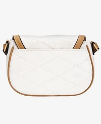 Giani Bernini Small Quilted Saddle Crossbody