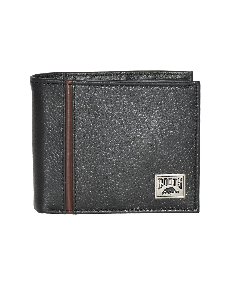 Roots Men's Men Slim Wallet with Top Flap