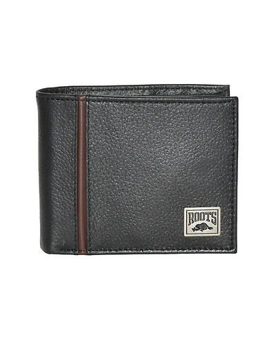 Roots Men's Men Slim Wallet with Top Flap