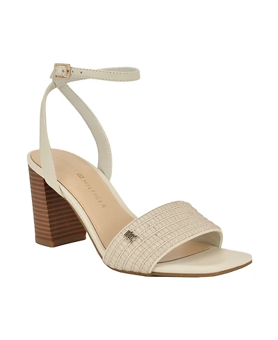 Tommy Hilfiger Women's Skilars High Block Heel Sandals