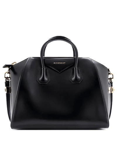 Pre-Owned Givenchy Medium Antigona Bag Glazed Leather