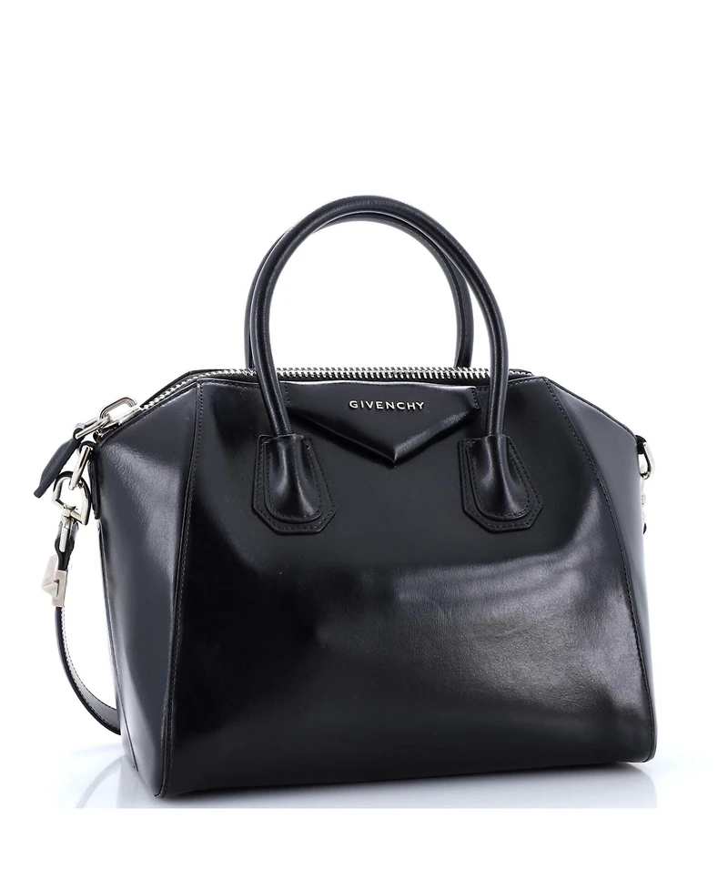 Pre-Owned Givenchy Medium Antigona Bag Glazed Leather
