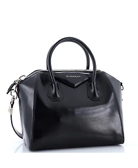 Pre-Owned Givenchy Medium Antigona Bag Glazed Leather