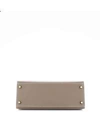 Pre-Owned HERMES Kelly 28 Handbag Epsom with Gold Hardware