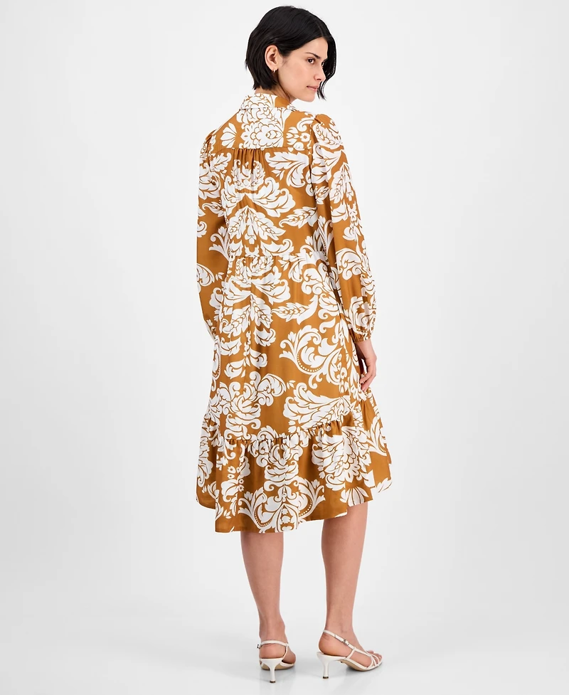 julia jordan Women's Printed Shirtdress