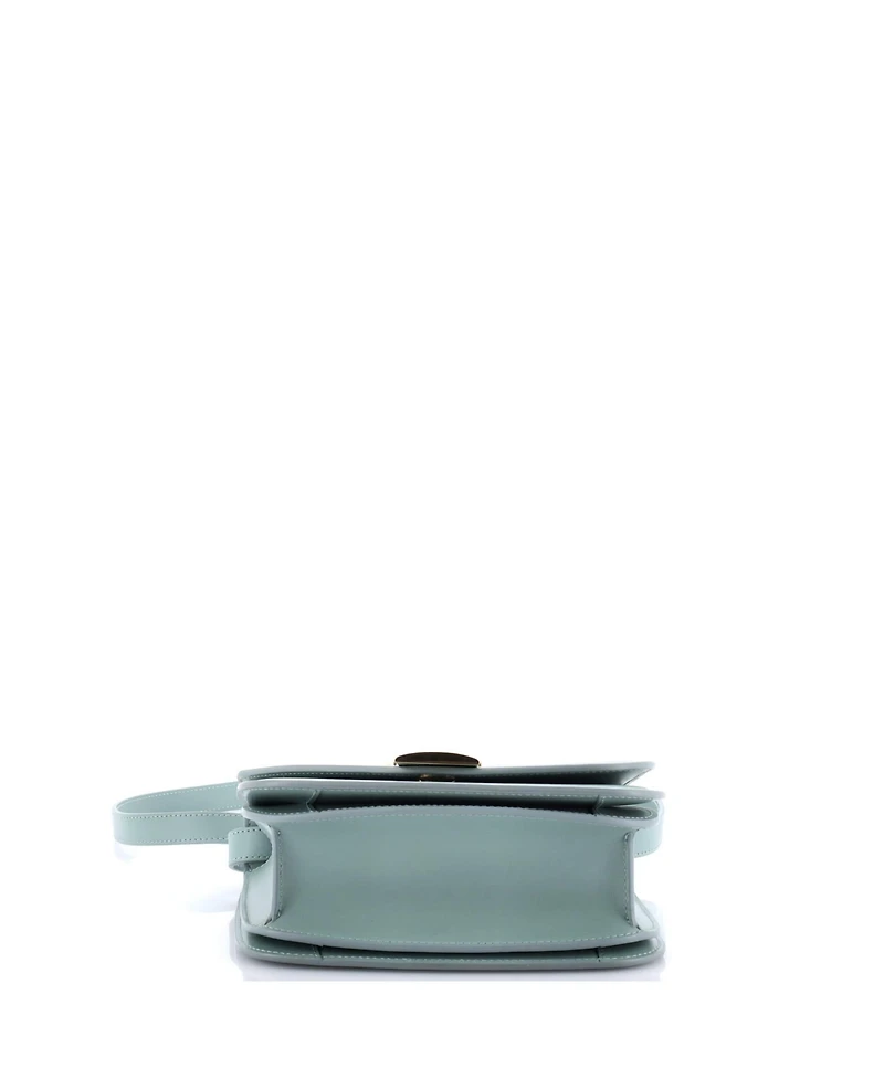 Pre-Owned Salvatore Ferragamo Small Fiamma Crossbody Bag Leather
