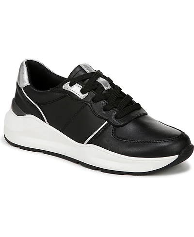 Naturalizer Women's Blossom Round Toe Lace Up Wedge Sneakers