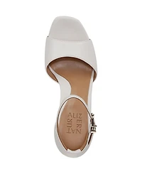 Naturalizer Women's Malia Block Heel Open Square Toe Platform Sandals