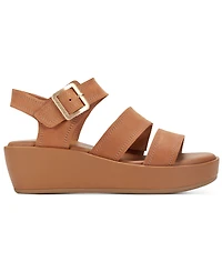 Rockport Women's Anala Strappy Open Toe Casual Wedge Sandals