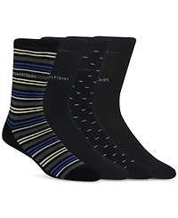 Calvin Klein Men's Dress Crew Socks, 4-pack