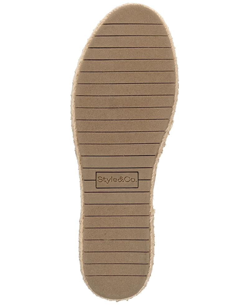 Style & Co Women's Peetaa Flat Sandals, Exclusively at Macy's