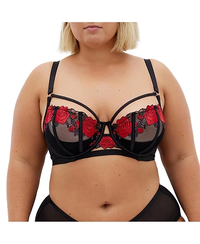 Plus Serena Demi Underwire Bra