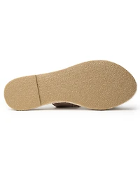 Minnetonka Women's Poppie Suede Slide Sandals