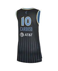 Nike Men's and Women's Kamilla Cardoso Black Chicago Sky 2024 Wnba Draft Explorer Jersey