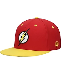 Lids Youth Red Flash Comic Undervisor Snapback Hat