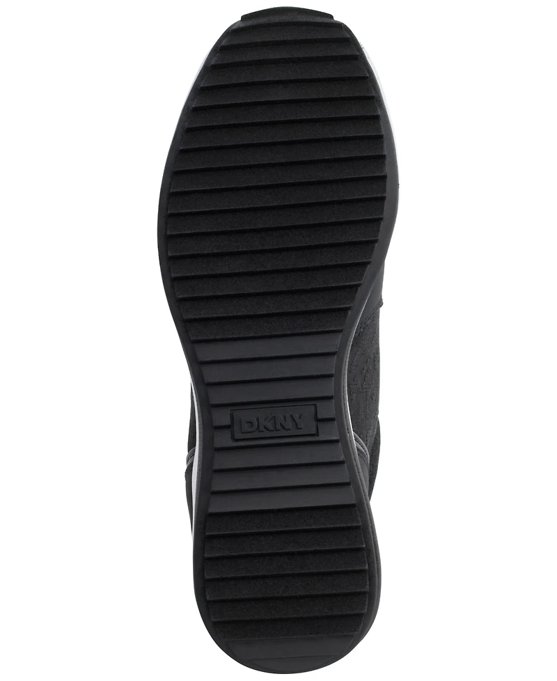 Dkny Women's Kamay Lace-Up Wedge Sneakers