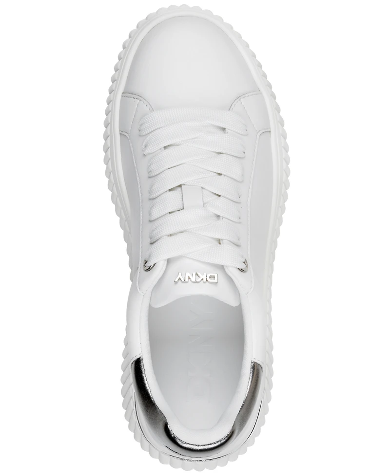 Dkny Women's Lobeco Lace-Up Platform Sneakers