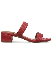Style & Co Women's Victoriaa Double Band Block Heel Dress Sandals, Created for Macy's