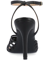 Journee Collection Women's Vanita Stiletto Strappy Dress Sandals