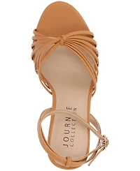 Journee Collection Women's Vanita Stiletto Strappy Dress Sandals