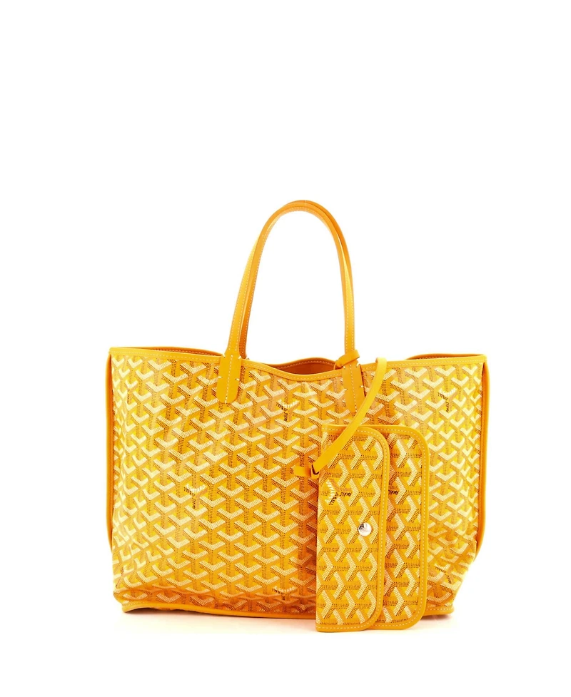 Pre-Owned Goyard Pm Anjou Reversible Tote Coated Canvas