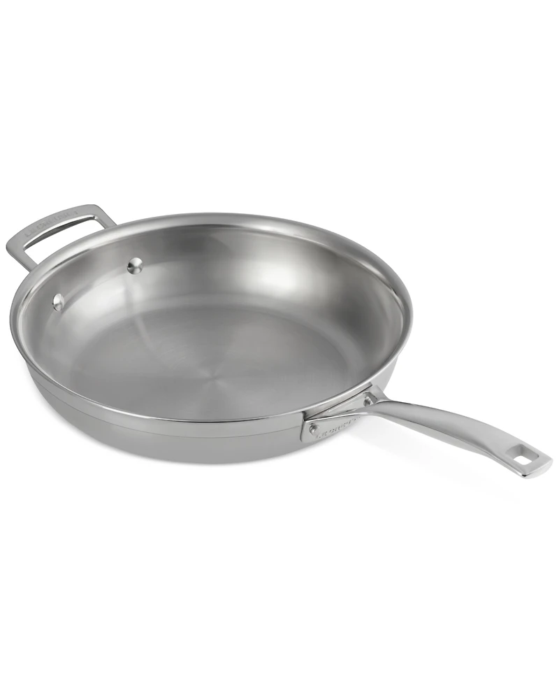 Le Creuset Classic Stainless Steel Round Frying Pan, 11"