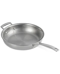 Le Creuset Classic Stainless Steel Round Frying Pan, 11"