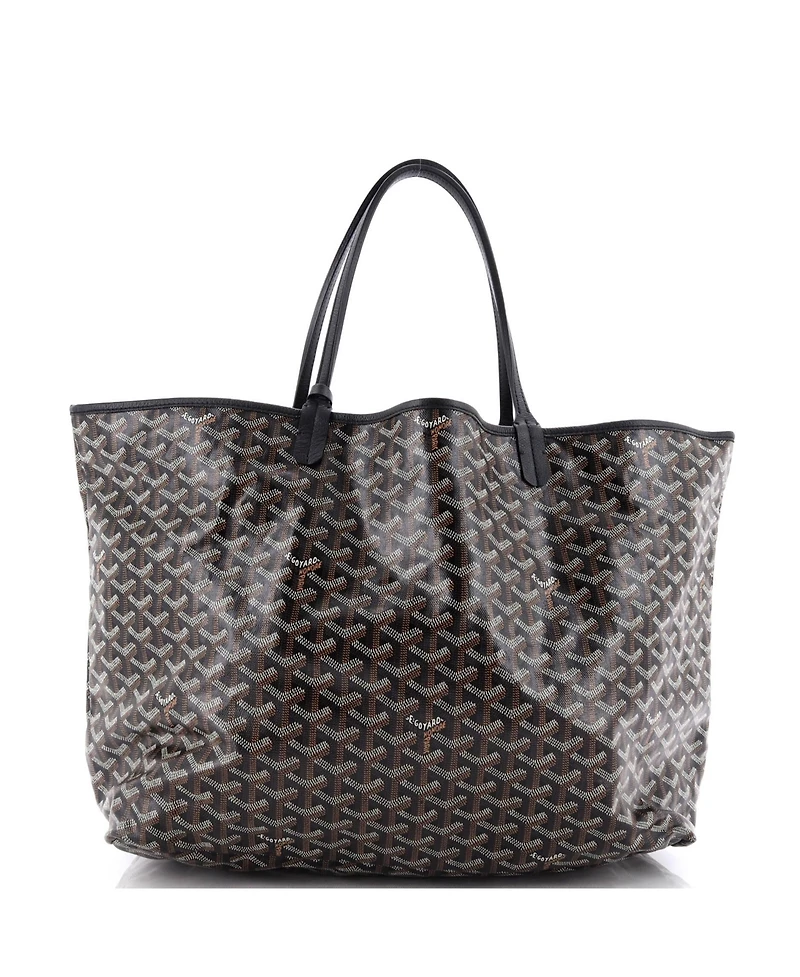 Pre-Owned Goyard Gm Saint Louis Tote Printed Coated Canvas