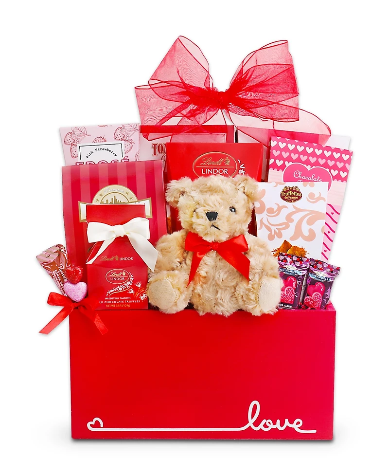 Alder Creek Gift Baskets Be My Valentine Gift Basket, 12 Items