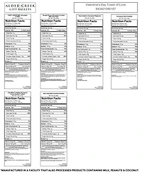 Alder Creek Gift Baskets Valentine's Day Tower of Love