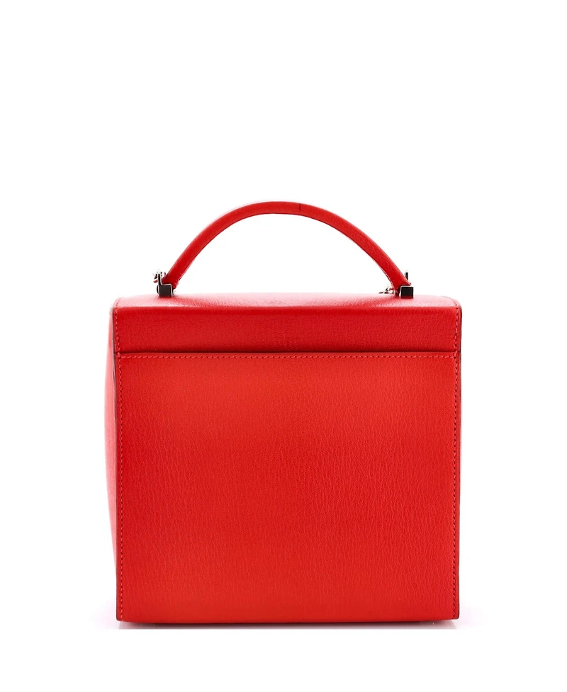 Pre-Owned HERMES Cinhetic Top Handle Bag Chevre Mysore