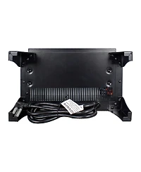 Streamdale Freestanding Electric Fireplace Heater, 15" with 3D Flame