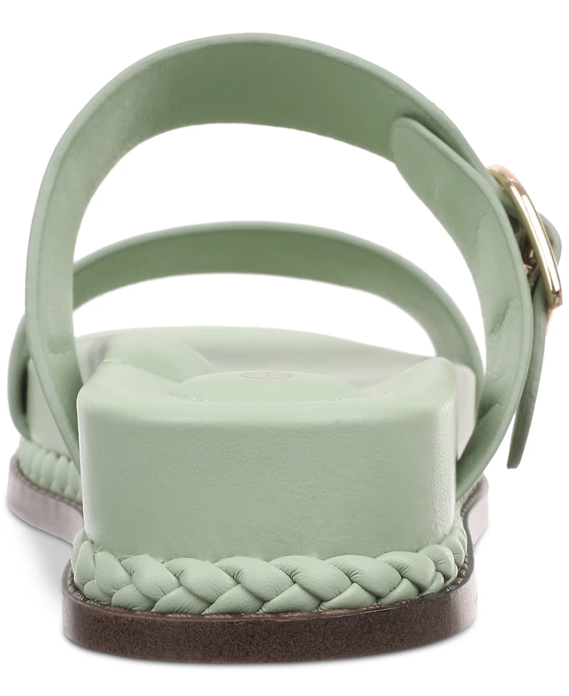 Giani Bernini Women's Gianaa Memory Foam Double Band Footbed Sandals, Created for Macy's