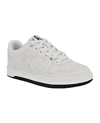 Calvin Klein Women's Henlea Logo Lace-Up Casual Sneakers