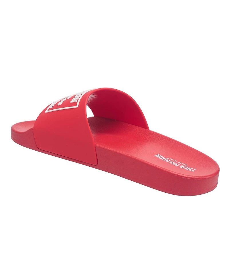True Religion Men's Kendrick Logo Slide