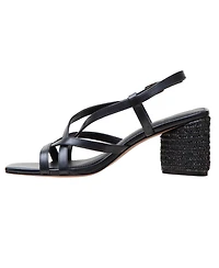 Linea Paolo Hazel | Raffia Block Heel Sandals