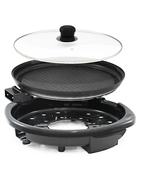Elite Cuisine 14-Inch Electric Indoor Grill