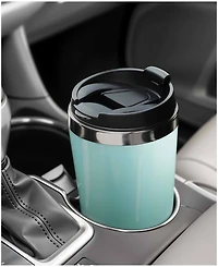 Elite Cuisine 14 oz. Personal Coffee Maker with Stainless Steel Interior Travel Mug